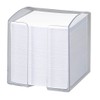 Durable Trend Note Box with 800 White Paper Notes -