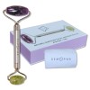 Gem Pwr Jade Roller for Face and Neck Massage Dual