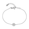 namana Target Sterling Silver Bracelet for Women. Fine Silver Bracelet