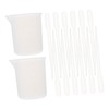 COLLBATH 14 Piece Graduated Measuring Cups Set Droppers Craft Tools