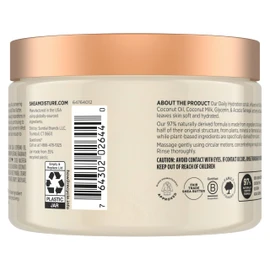 SheaMoisture Shea Sugar Body Scrub For Nourish And Replenish Skin Virgin Coconut Oil Daily Hydrating Body Scrub With 24h Shea Moisture Nutrients 12 oz