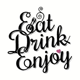 20 Napkins Eat, Drink and Enjoy | Saying | Text | Food | Party | Table Decoration | Decoupage | Decoupage | Decoupage | Decoupage | Decoupage | 3