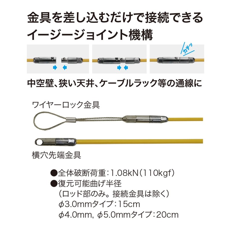Jefcom JEF50-50 Joint Fishing Meijin Easy Joint Diameter 0.2 inch