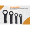 JRSDRIVE Striking Wrench 2-3/8 12-Point Flat Strike Wrench Slogging Ring