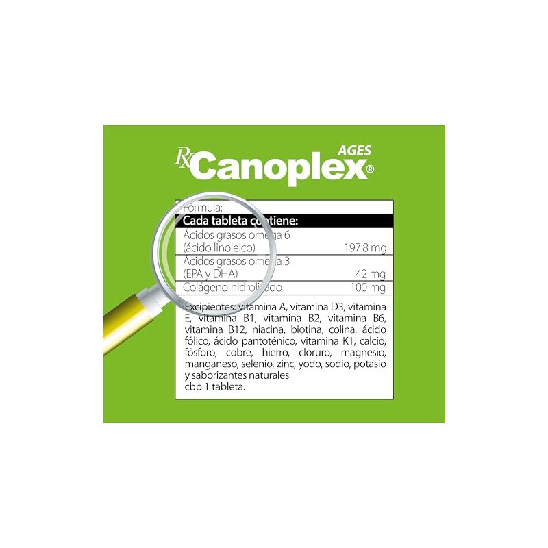 HOLLAND RX Canoplex Ages 30 tabletas