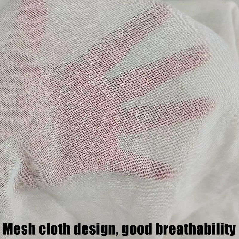 6 Straining Cloths, Cheesecloth, 50 x 50 cm, Purpose Cheese