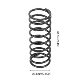 SIXRUN Upgrade of Brake Pedal Spring Set, High Strength Metal in Black for G25 G27 G29 G920 Road Bikes, Simulates Real Brake Feel with Improved Consistency, 3 Stage Spring Design