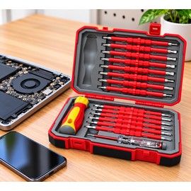 29-in-1 Precision Screwdriver Kit for Electronics Repair – Portable Multi-Bit Tool Set