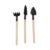 6PCS Electroculture Plant Stakes 10 Inch Natural Wood Stake Wrapped