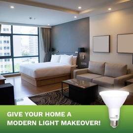 Bioluz LED PAR30 LED Bulb 100 Watt Replacement Soft White 3000K Indoor/Outdoor Dimmable UL Listed