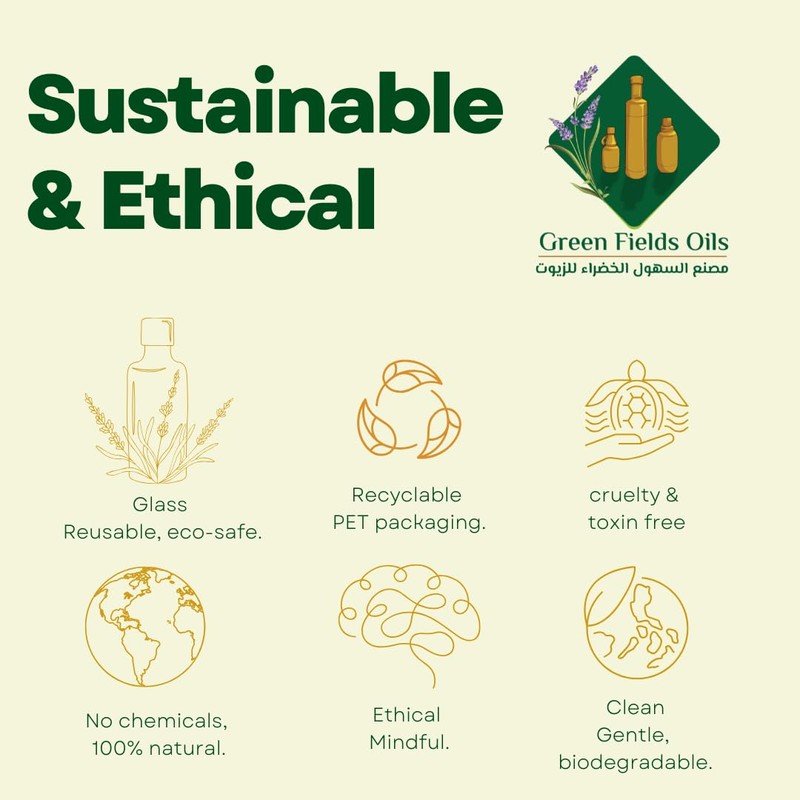 Green Fields Green Fields Pure Mint & Sesame Oil Blend