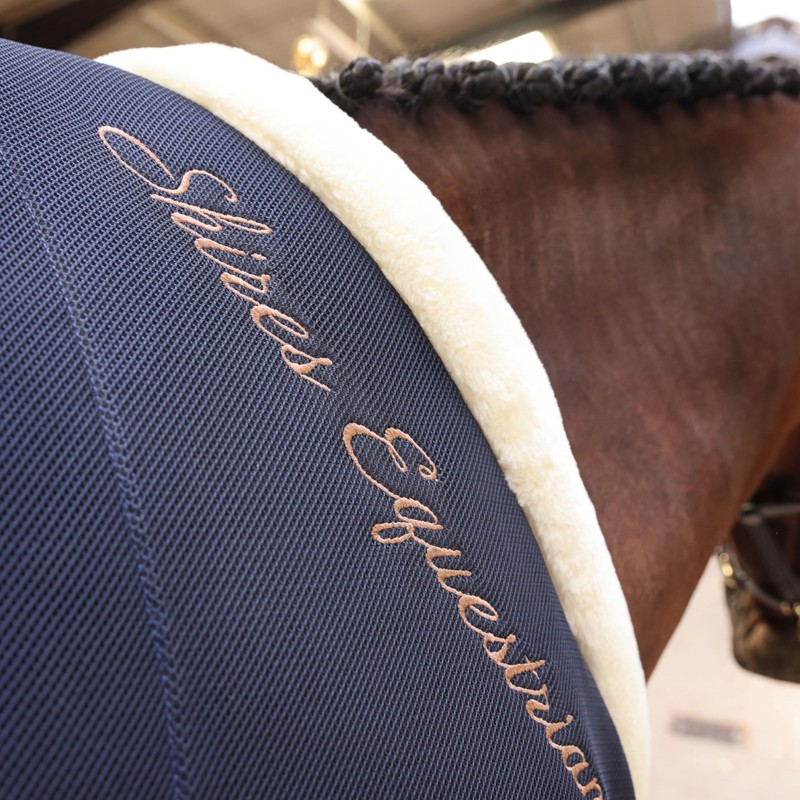 Shires Deluxe Air Motion Cooler Rug - Navy 5'0"/60", Navy