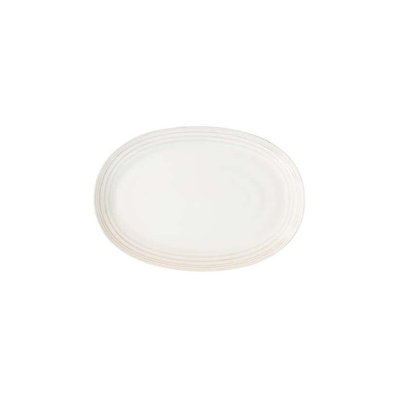 Juliska Bilbao 17" Platter - Whitewash