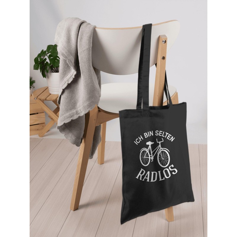 Shirtracer - Cotton Bag - Sayings Statement - Ich bin
