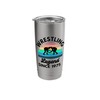 Wrestling Legend Since 1975 Retro Sunset Birthday Stainless Steel Insulated