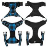 SIBOTER Dog Harness with Dog Lead, Reflective Dog Harness for