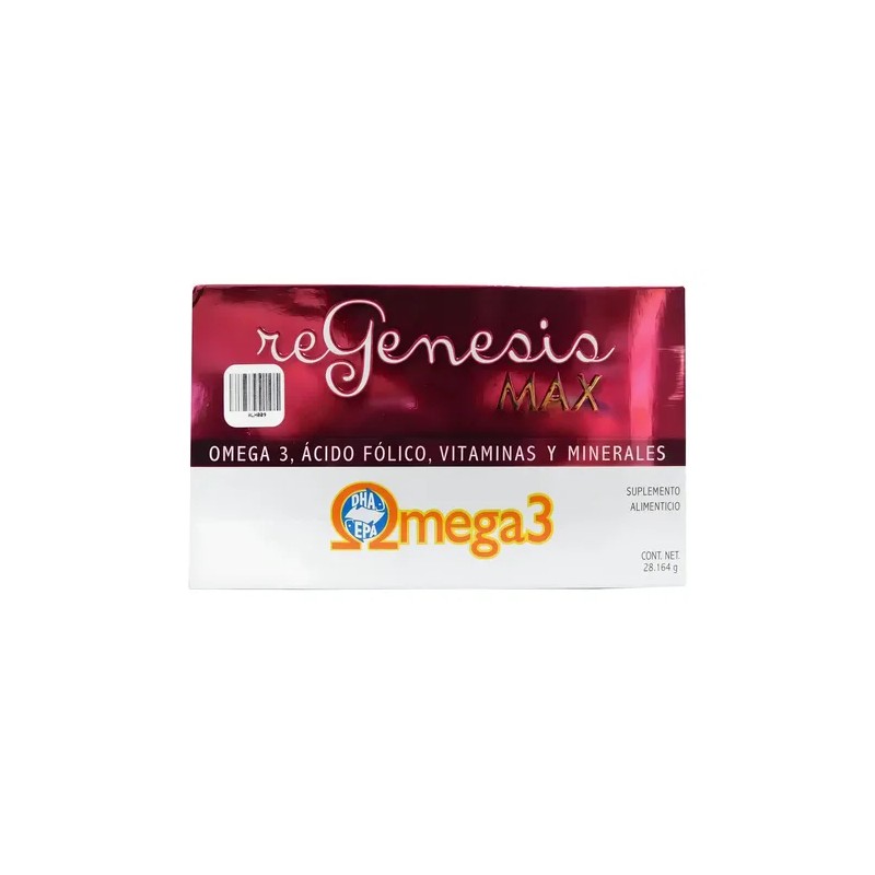 Regenesis Max Caja Con 30 Cápsulas