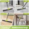 TidyBliss Floor Squeegee Broom, Heavy Duty Rubber Foam Water Scraper,