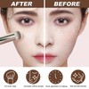 3Pcs Foundation Concealer Brush, Slanted Foundation Brush for Liquid Makeup,
