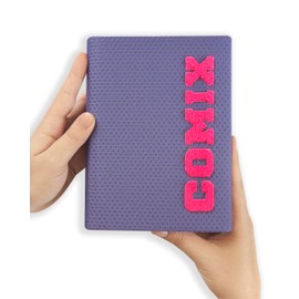 COMIX Special 2024-2025 16 Month Daily Diary for Boys and Girls with Hardcover, 576 Coloured Pages and Cute Stickers, Ideal for Middle or High Schools, 13 x 17.8 H cm, Purple