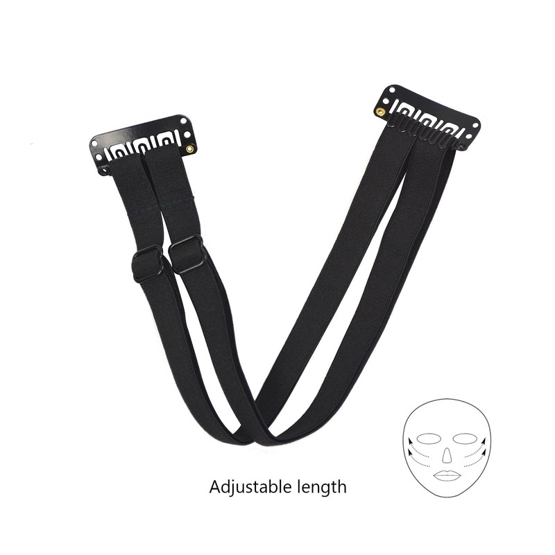 YTBYT 4 Pcs Facelift Bands with Clips Invisible Face Stretching