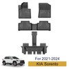 JXAUTO For KIA Sorento 2021-2024 Car Floor Mats Liners TEP