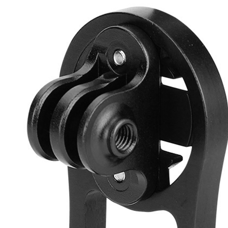 Bicycle Odometer Comupter Aluminium Alloy Extension Mount for Garmin (Black)