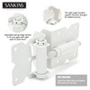 SANKINS Self Closing Gate Hinges Heavy Duty Hardware Hinges for