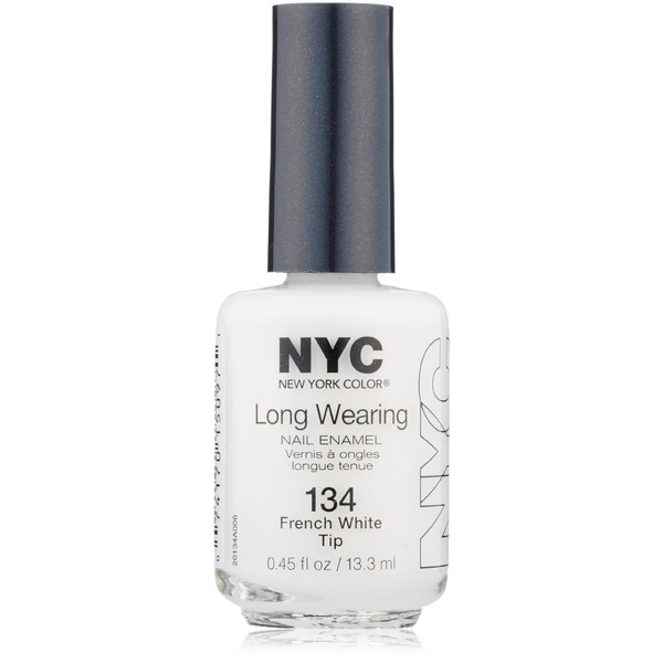 N.Y.C. New York Color Long Wearing Nail Enamel - French White Tip