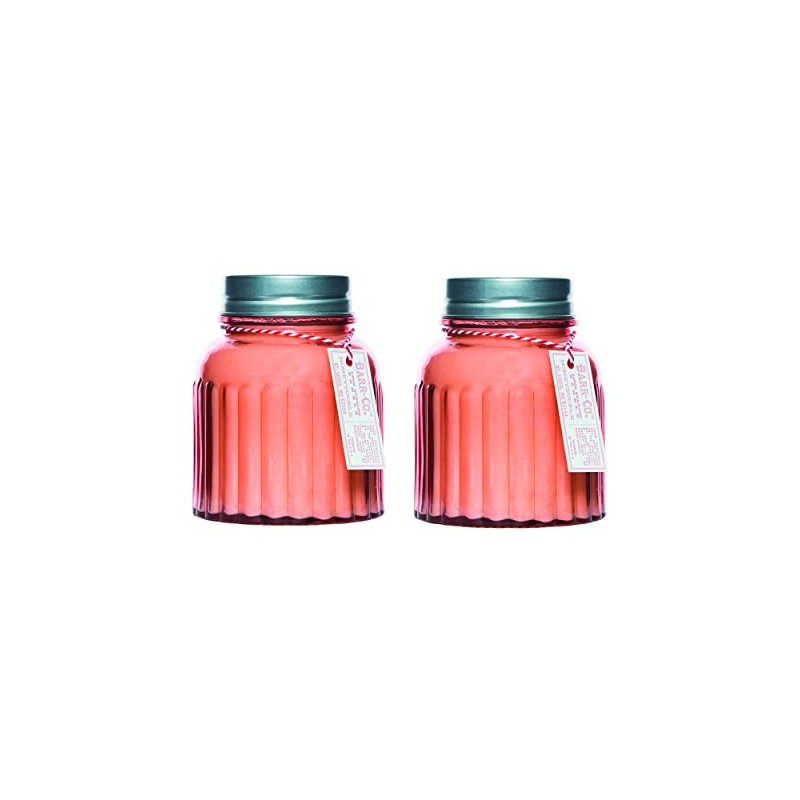 Set of 2 Apothecary Jar Candle - Honeysuckle Bundle