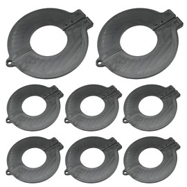 EATAKWARD 8 Piece 60mm Excavator Bucket Pin Spacer Kit for Excavators Skid Steers, Replacement for Kubota Bobcat Replacement for CAT Replacement for John Deere Models