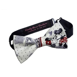 EmilyRose Couture Men's Movie Characters Bow Ties-Group 1 (Mickey in Love, Large (12 Year Olds to Adults))