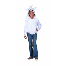 RG Costumes Una The Unicorn Hoodie Costume, White, Large