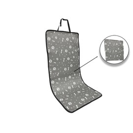 Fayemint Car Front Seat Cover, Universal Non-Slip Adjustable Dog Car Seat Cover, Car Seat Protector, Dog Blanket, Waterproof, Dog Seat Car Back Seat for Cars, Trucks, and SUVs, Scratch-Resistant