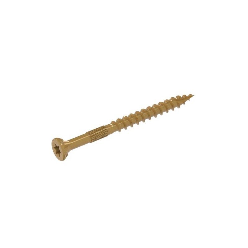 Grip-Rite DeckForce Exterior Wood Screws for Decks and Fences -