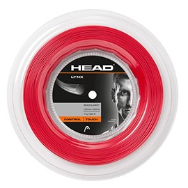 HEAD Lynx Tennis String 200m Reel, Color- Red, Gauge- 1.25mm