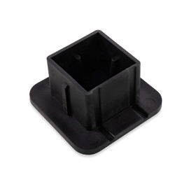 LIBATC, Hitch Receiver Cover, Emblem, Black/Silver