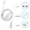 PATIKIL T4 T5 T8 LED Tube Light Power Cord, 2pcs