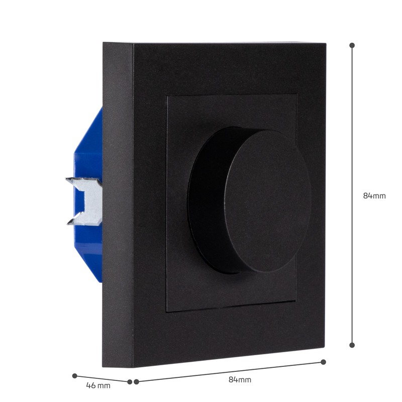 proventa LED Dimmer Phase Control 250 W with Design Cover