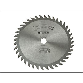 Piranha Fine Cross TCT Circular Saw Blade, 160 x 16 mm x 40T