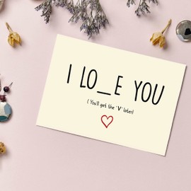 Cheerin Greeting Card with Envelope - Funny Cards for Him - Hilarious Birthday Cards for Men - Romantic Anniversary Cards for Boyfriend, Husband