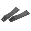 1 Pair Barbell Alternative Load Rubber Loading Unloading Barbell Plate