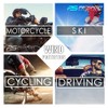 Bikershades Motorcycle Goggles Over Eye Glasses with Polycarbonate Safety Clear