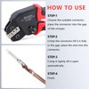 Zhushan JST Connector Kit with Open Barrel Crimper - 590PCS
