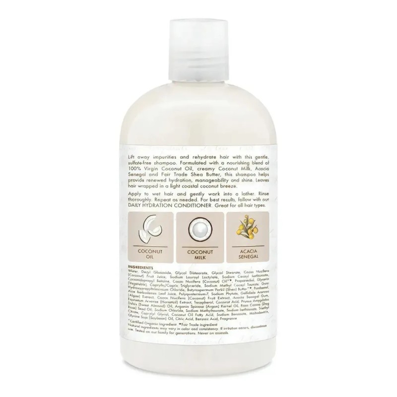 Shea Moisture Shampoo Con Aceite De Coco· Hidratación Diaria