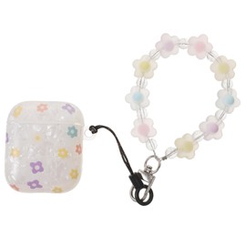 OSALADI Earphones Wireless Earbuds Box Cartoon Earphone Cover TPU Earbud Case Keychain Earbud Holder Keychain Case