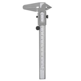 Vernier Caliper, High Precision Metal Vernier Caliper Manual Measuring Caliper Tools Micrometer Ruler for Measuring the Inner Diameter and Outer Diameter(5inch)