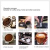51mm Bottomless Portafilter 3 Ear Stainless Steel Wood Handle Detachable