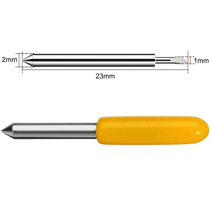 CTRICALVER Vinyl Cutter Plotter Replacement Cutting Blades Compatible for Explore