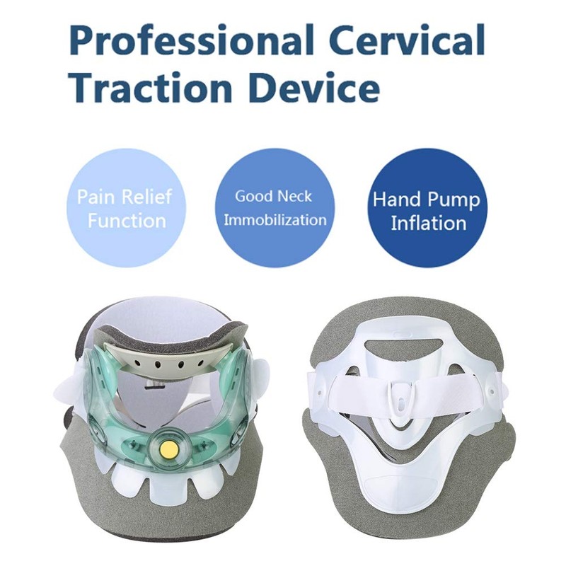 Adjustable Cervical Traction Device Neck Pain Relive Collar Neck Care